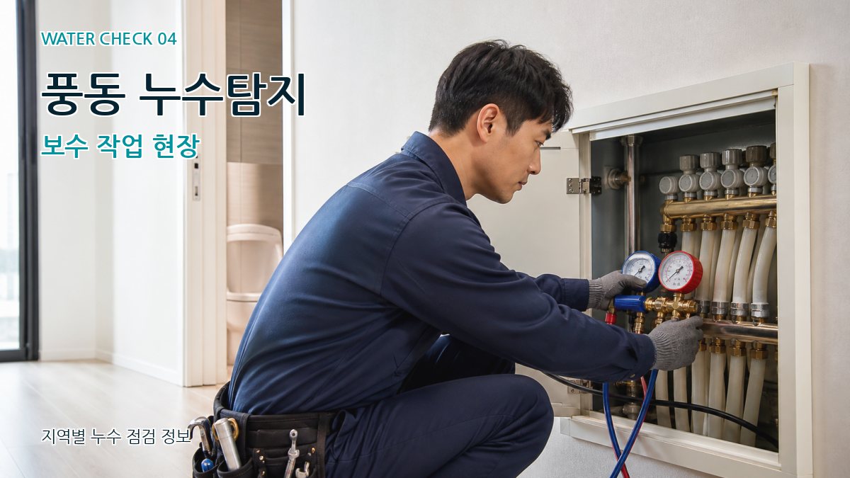 풍동 누수탐지 누수탐지 이미지