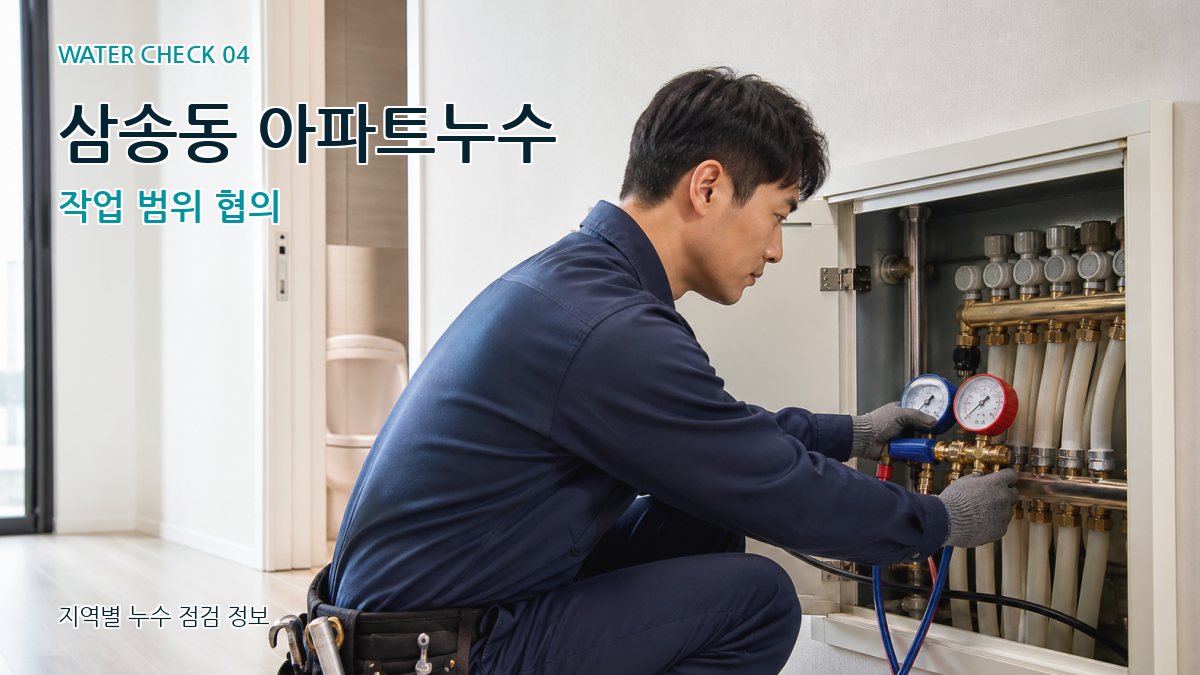 삼송동 누수탐지 누수탐지 이미지