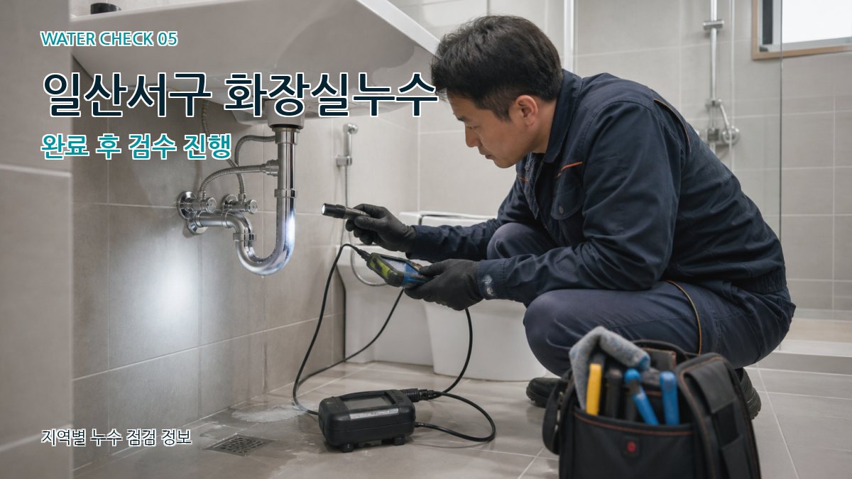 일산서구 누수공사 누수탐지 이미지