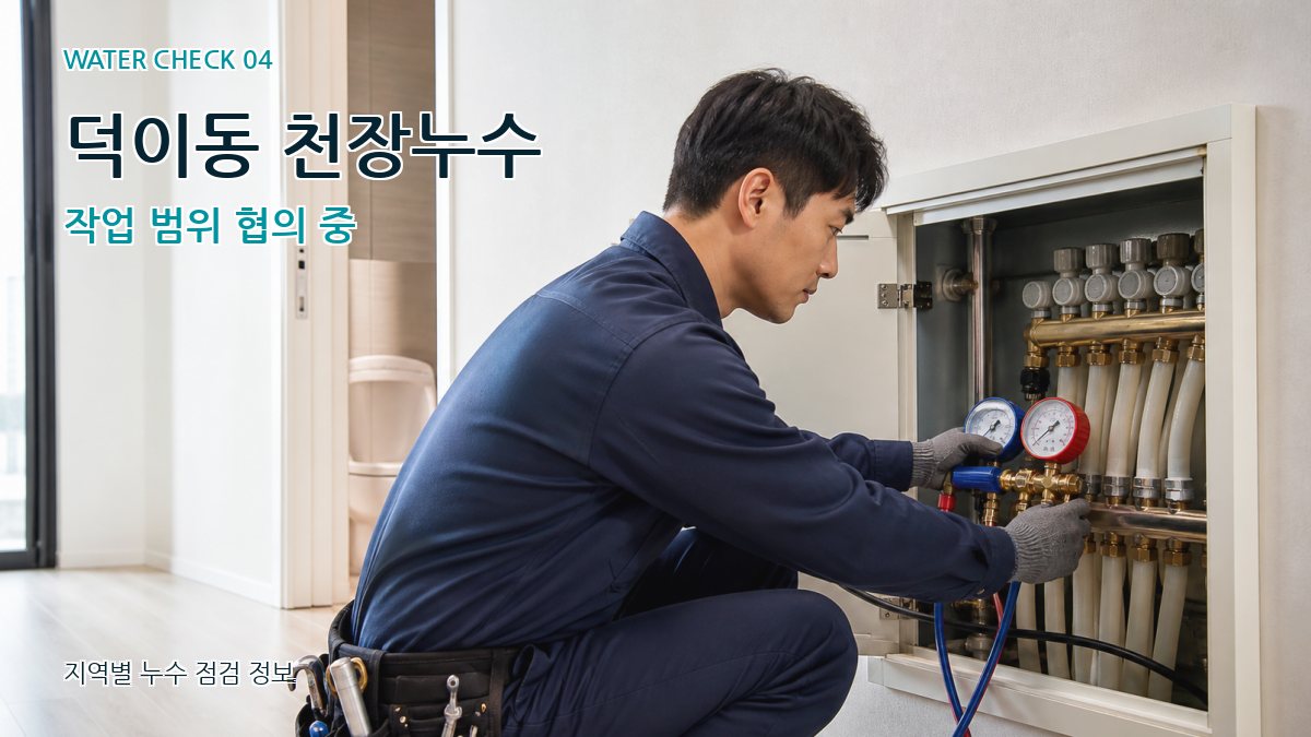 덕이동 누수탐지 누수탐지 이미지
