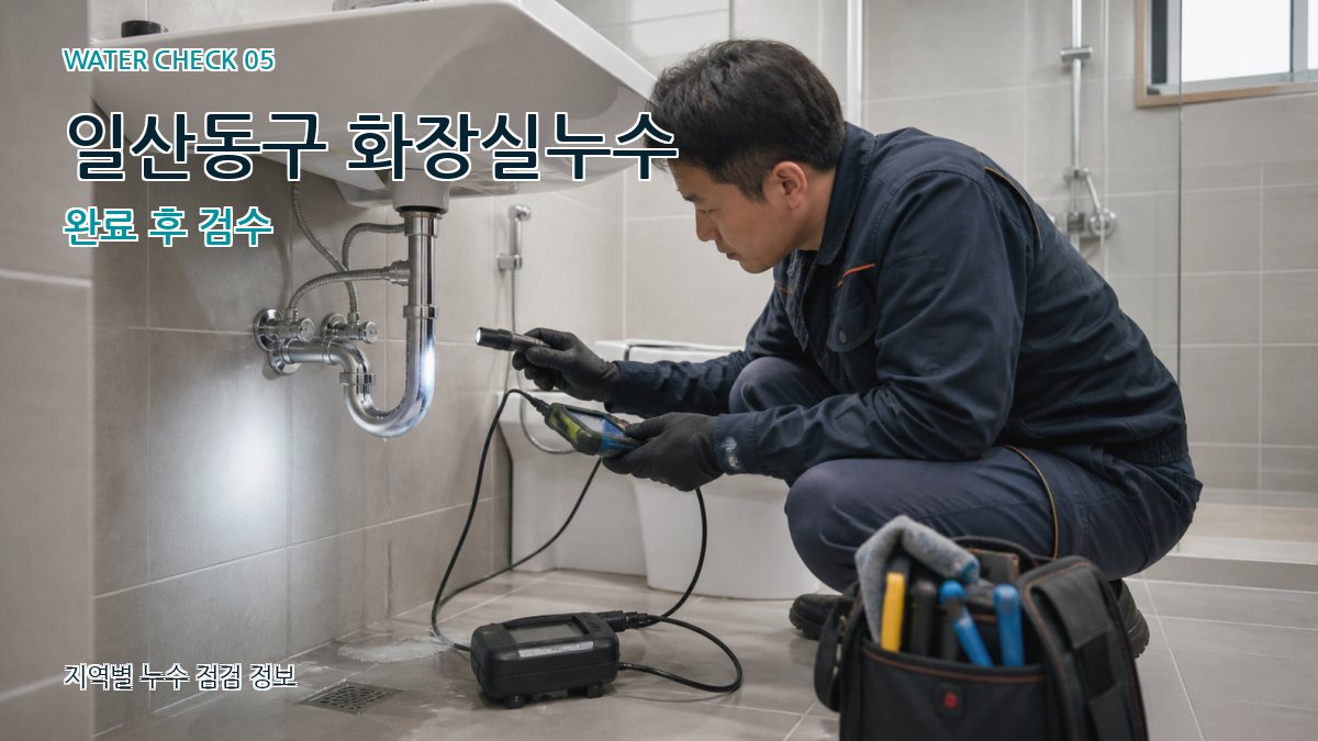 일산동구 누수공사 누수탐지 이미지