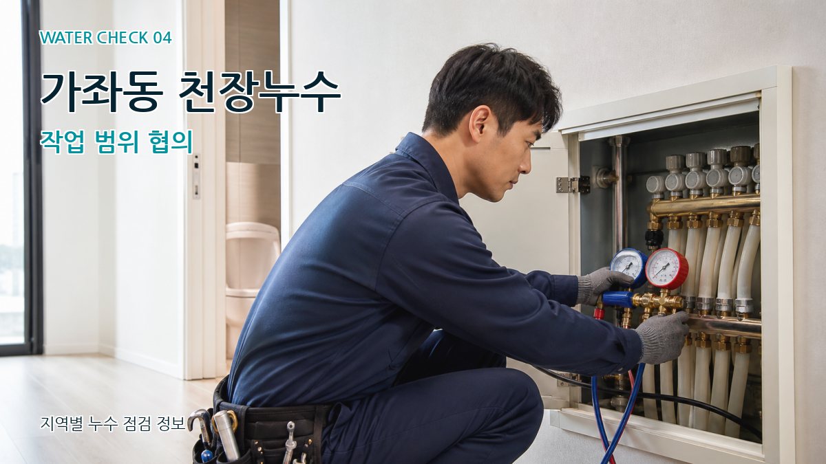 가좌동 누수탐지 누수탐지 이미지