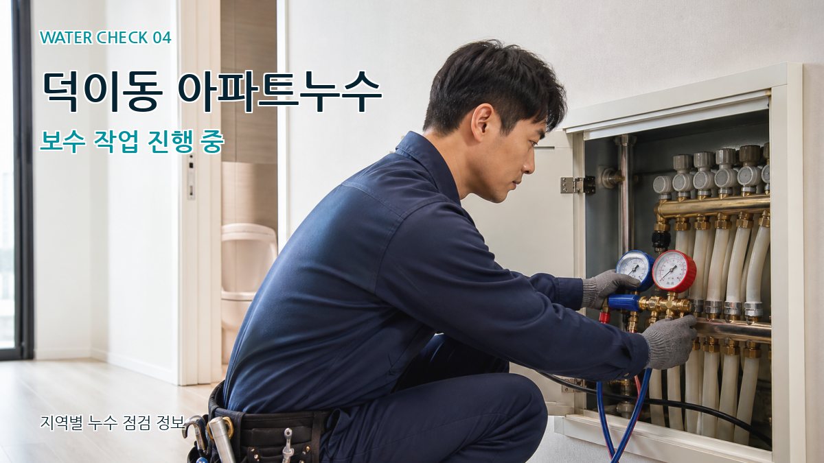 덕이동 누수탐지 누수탐지 이미지
