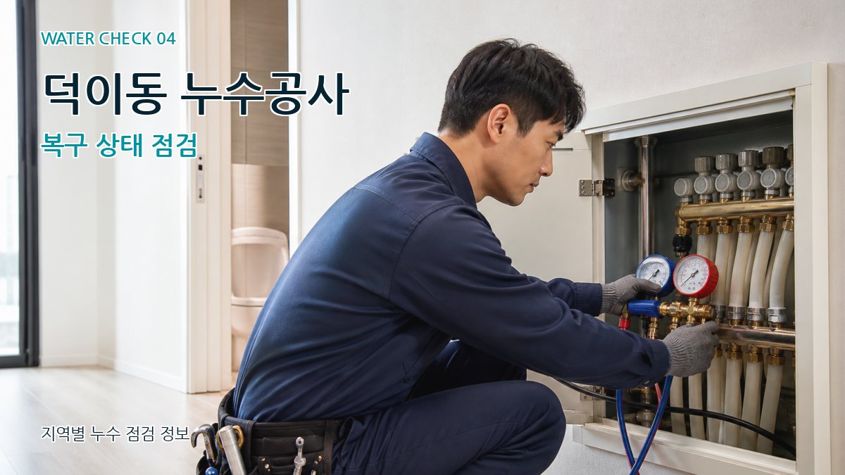 덕이동 누수탐지 누수탐지 이미지
