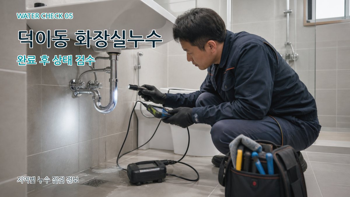 덕이동 누수공사 누수탐지 이미지