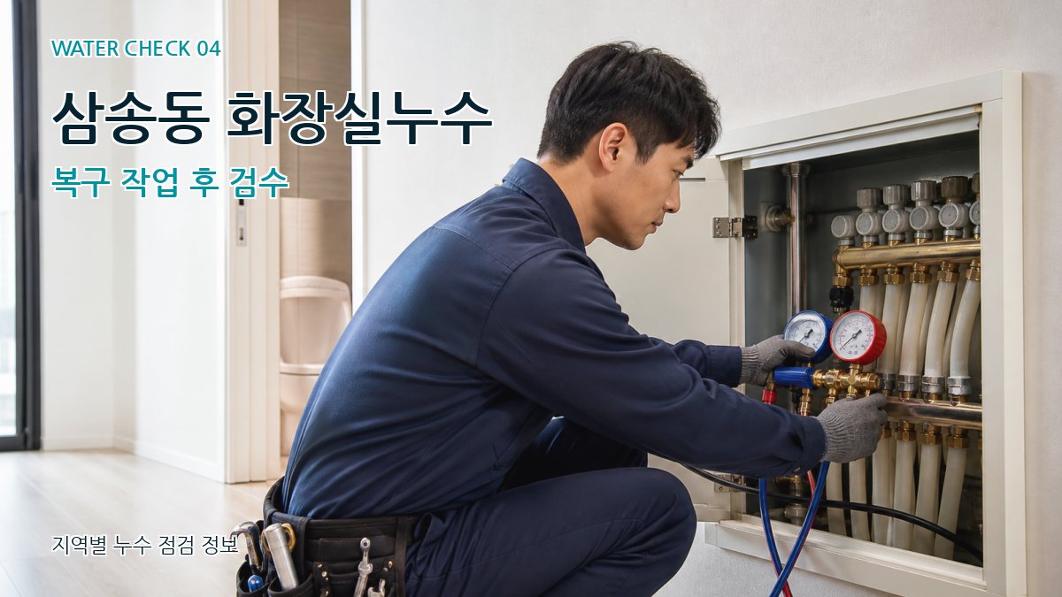 삼송동 누수탐지 누수탐지 이미지