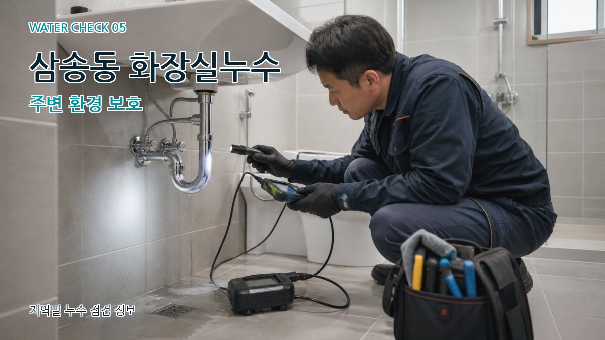삼송동 누수공사 누수탐지 이미지