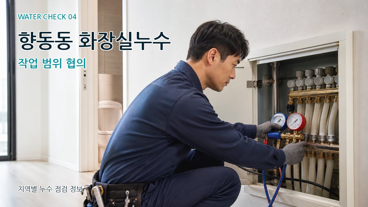 향동동 누수탐지 누수탐지 이미지