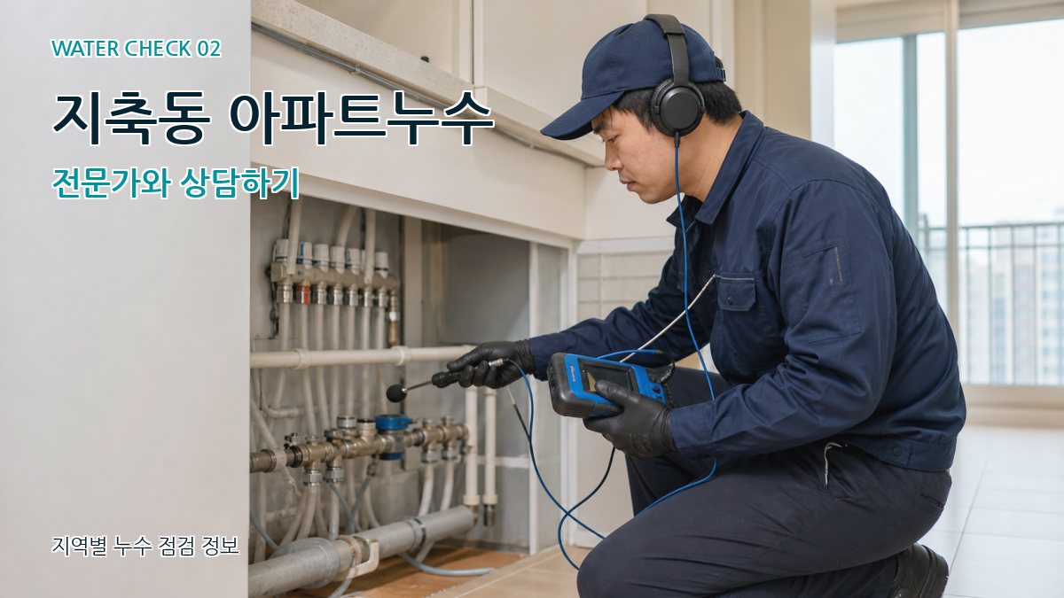 지축동 화장실누수 누수탐지 이미지