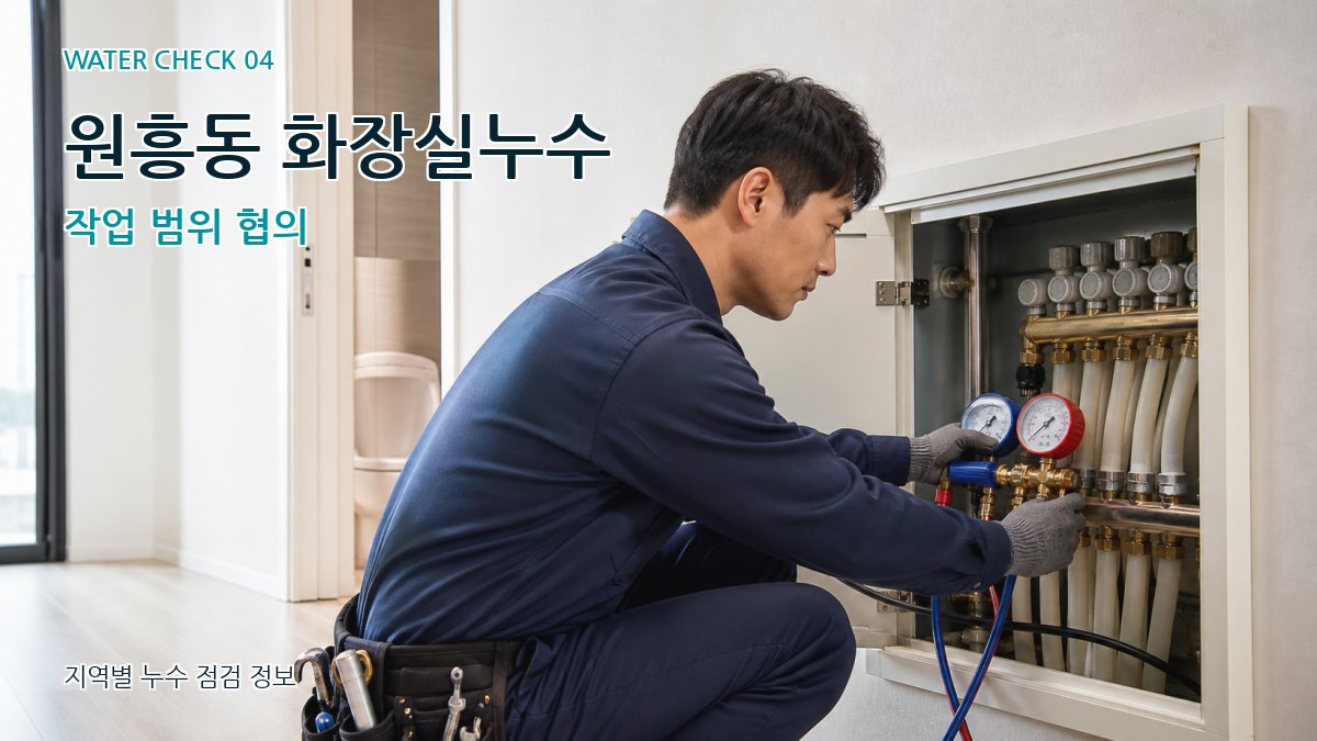 원흥동 누수탐지 누수탐지 이미지