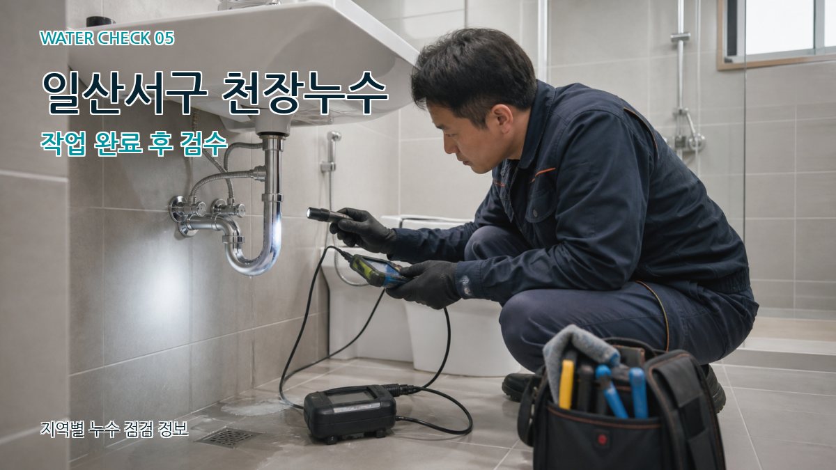 일산서구 누수공사 누수탐지 이미지