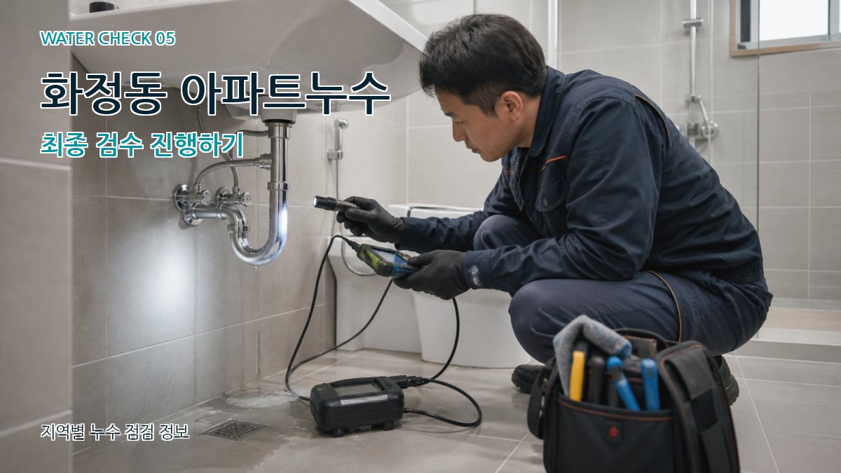 화정동 누수공사 누수탐지 이미지