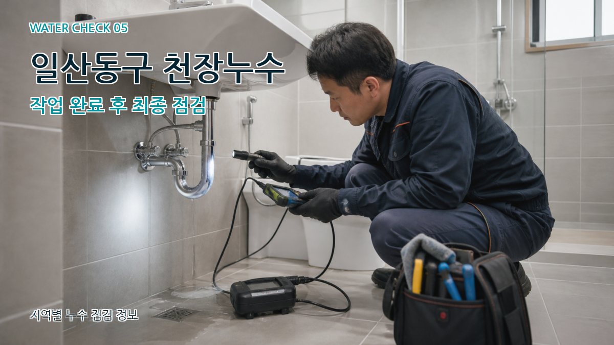 일산동구 누수공사 누수탐지 이미지