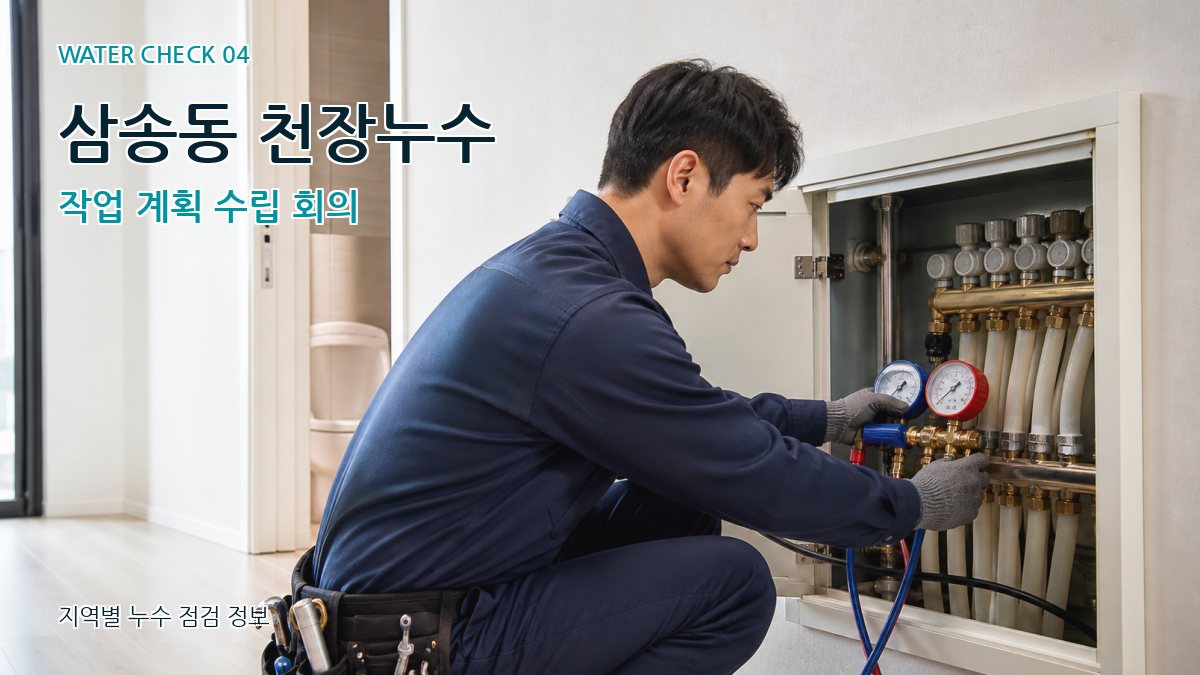 삼송동 누수탐지 누수탐지 이미지