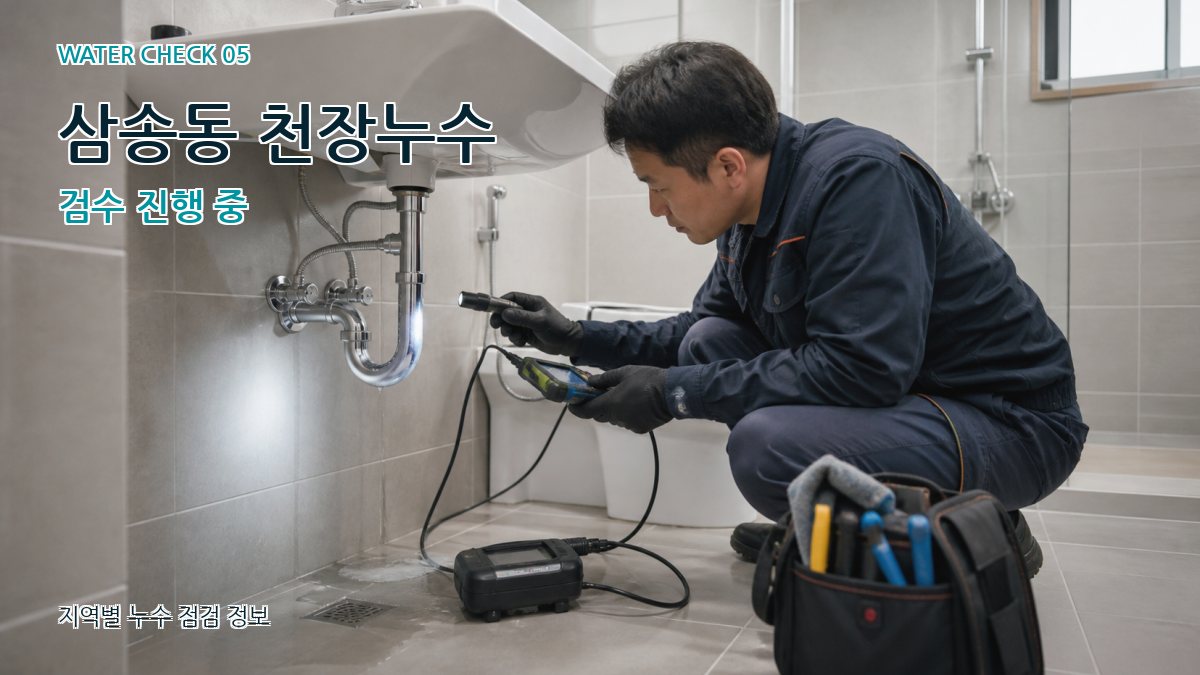삼송동 누수공사 누수탐지 이미지