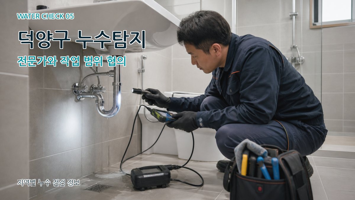 덕양구 누수공사 누수탐지 이미지