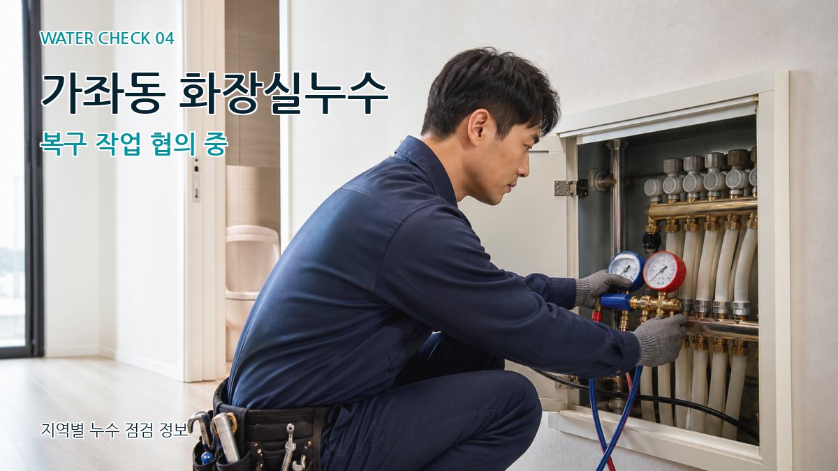 가좌동 누수탐지 누수탐지 이미지