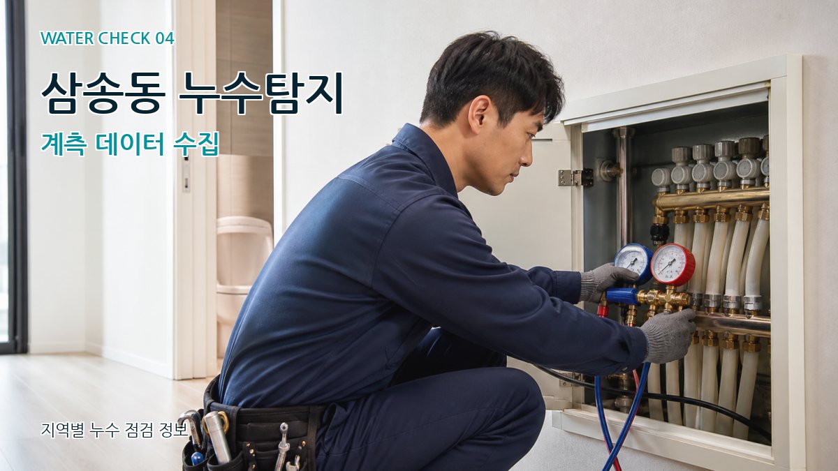 삼송동 누수탐지 누수탐지 이미지