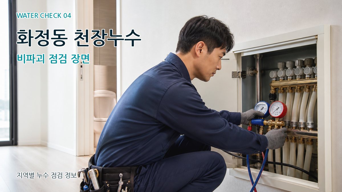 화정동 누수탐지 누수탐지 이미지