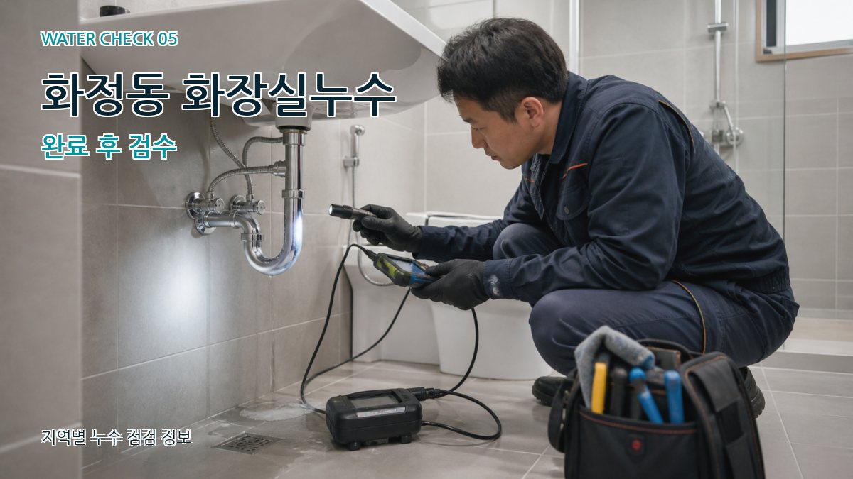 화정동 누수공사 누수탐지 이미지