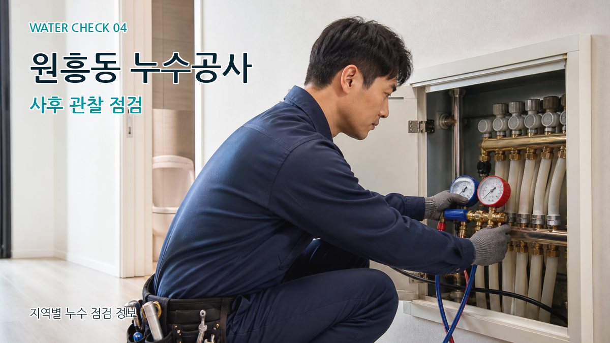 원흥동 누수탐지 누수탐지 이미지