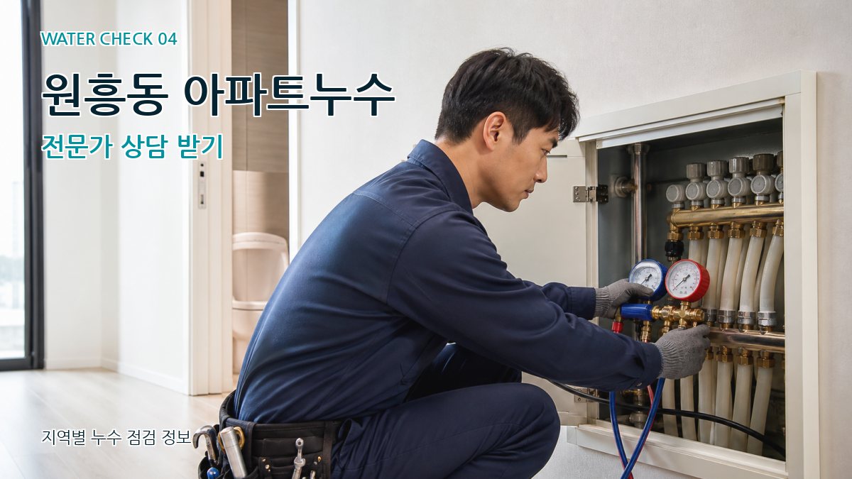 원흥동 누수탐지 누수탐지 이미지