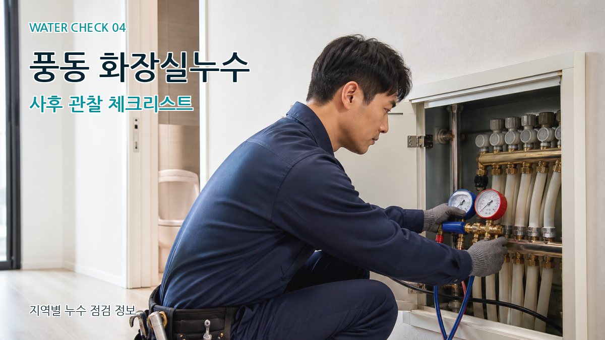 풍동 누수탐지 누수탐지 이미지