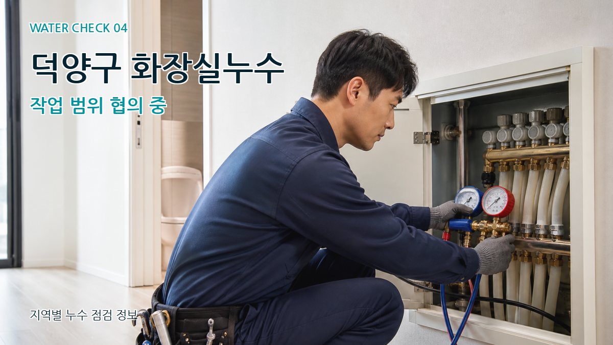 덕양구 누수탐지 누수탐지 이미지