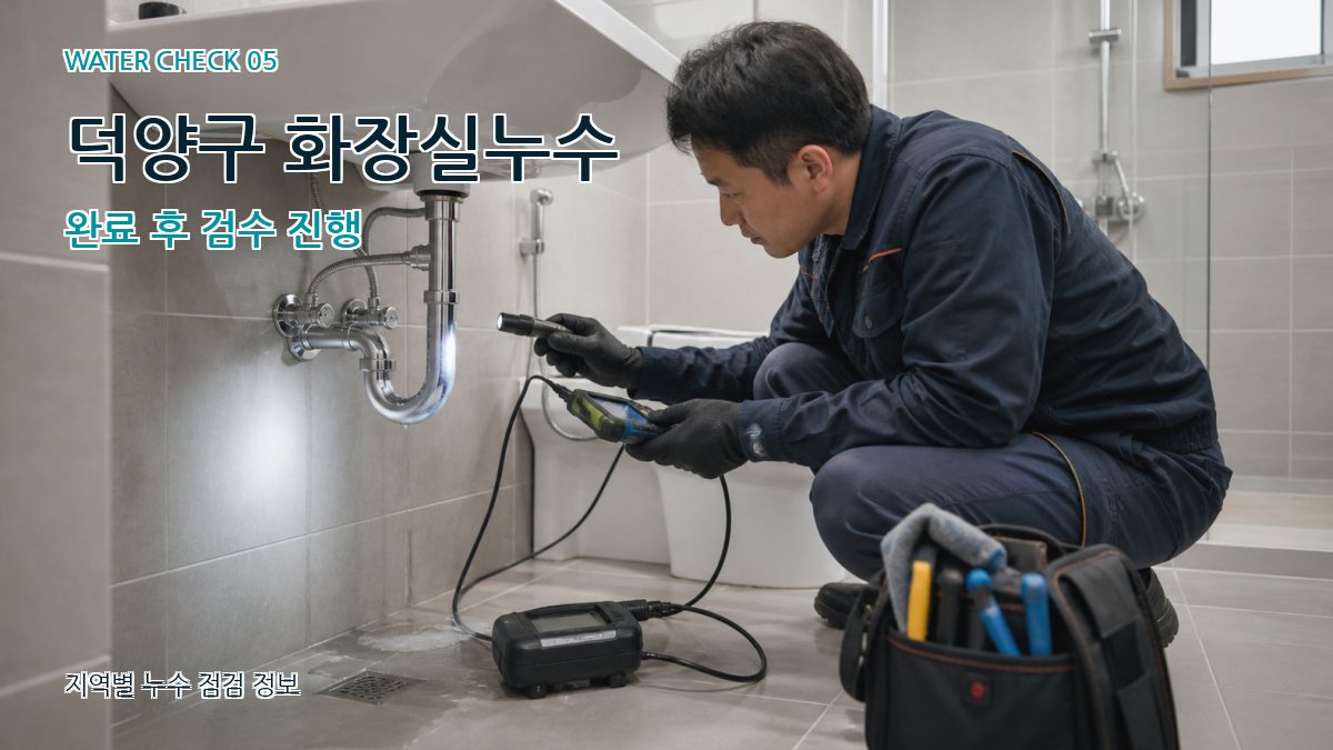 덕양구 누수공사 누수탐지 이미지
