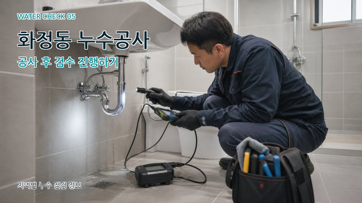 화정동 누수공사 누수탐지 이미지